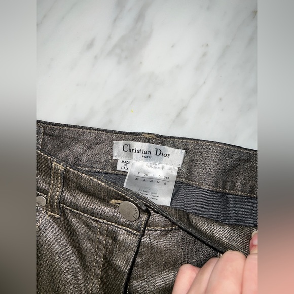 Christian Dior high waisted denim pants - Picture 3 of 3